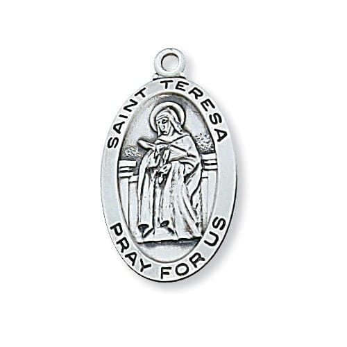 Sterling Silver St. Teresa of Avila Pendant