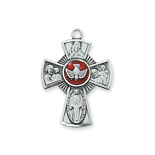 Sterling Silver 4-way Pendant
