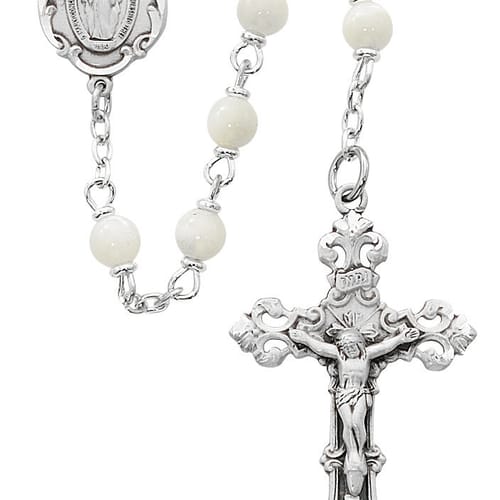 Genuine Mother of Pearl Rosary