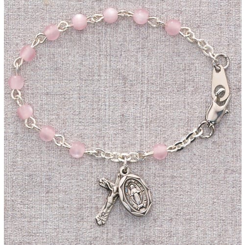 Pink Pearlized Baby Bracelet