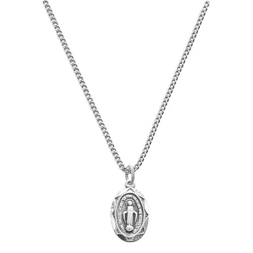 Sterling Miraculous Baby Pendant