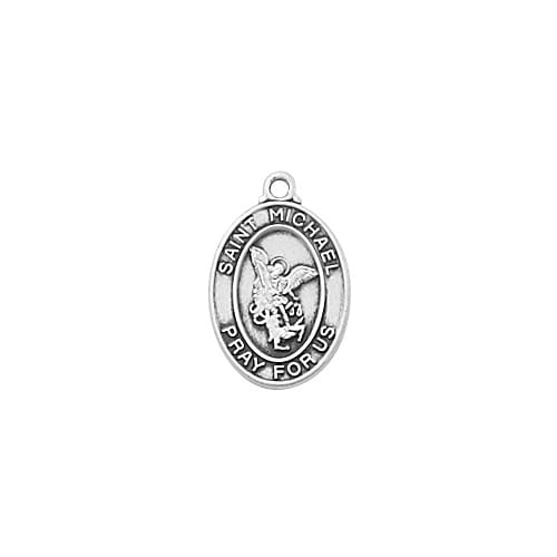 Sterling St. Michael Baby Pendant