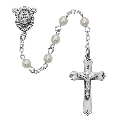 Pearlized Glass Youth Rosary