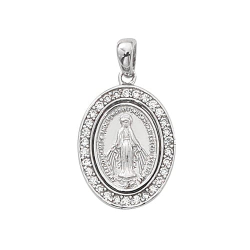Sterling Silver Miraculous Pendant