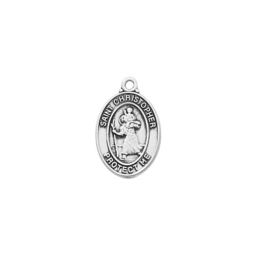 Sterling Silver St. Christopher Pendant