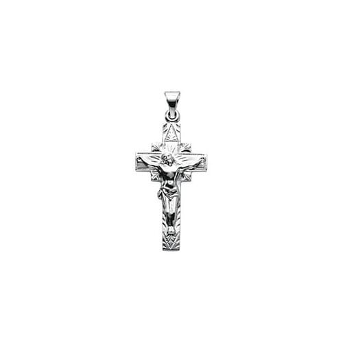 Sterling Silver Crucifix Pendant 29X16.50