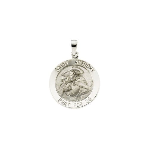 Sterling Silver 18mm St. Anthony Medal