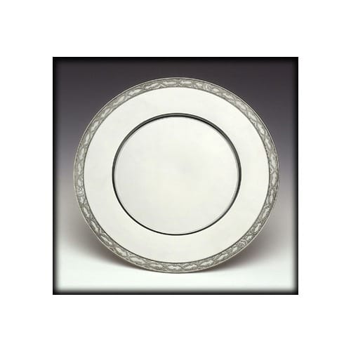Pewter Service Plate - 11 inch