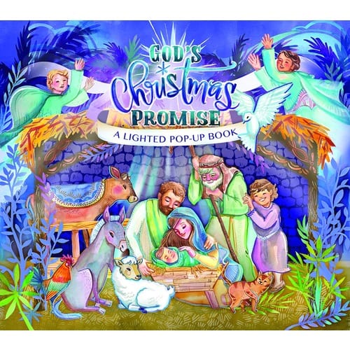 God's Christmas Promise Lighted Pop-Up Book