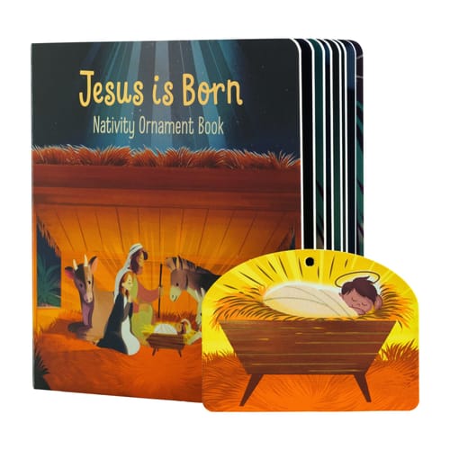 Jesus is Born Ornament Book