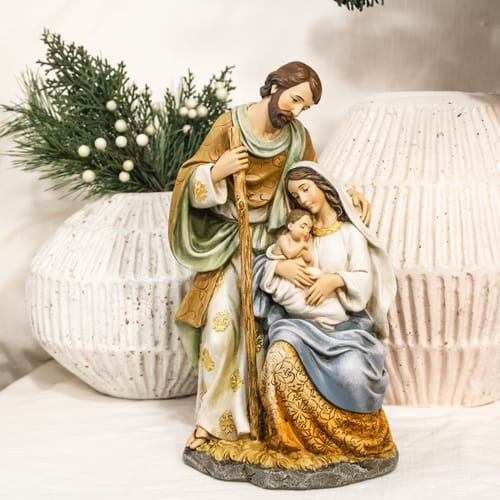 Holy Family Caress of Love Statue