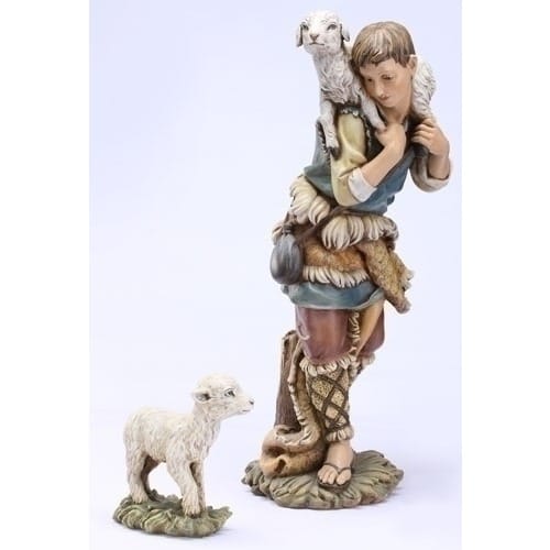 Joseph's Studio Shepherd &amp; Lamb Set - 27&amp;rdquo; Scale