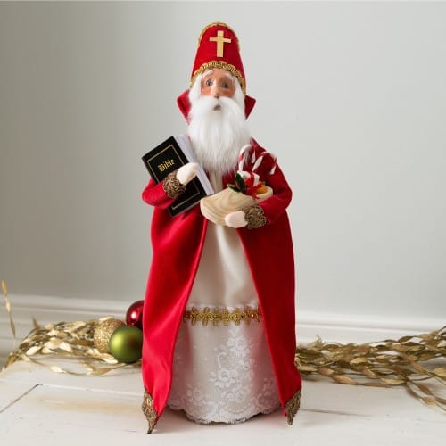 St. Nicholas Caroler Statue