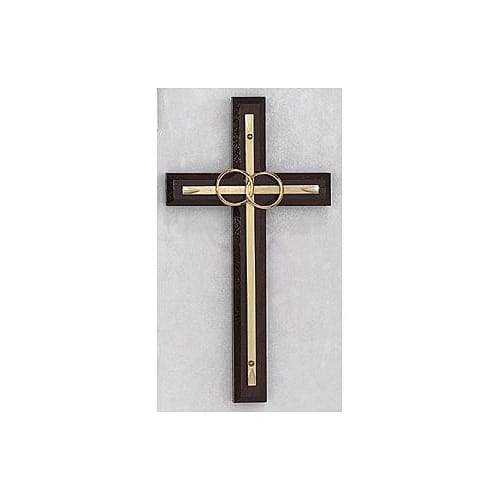 Wedding Cana Cross - Cherry Wood 6.5 inch