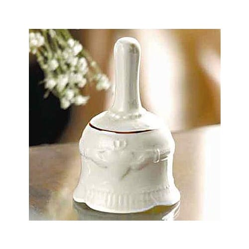 Belleek Claddagh Make-up Bell