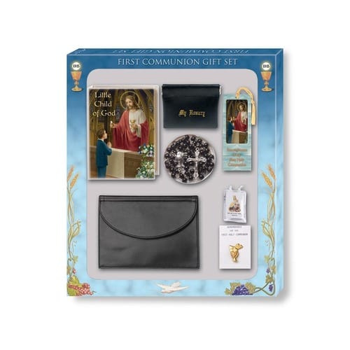 7-pc Deluxe Communion Gift Set - Boy