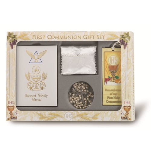 First Communion Blessed Trinity Gift Set For Girls