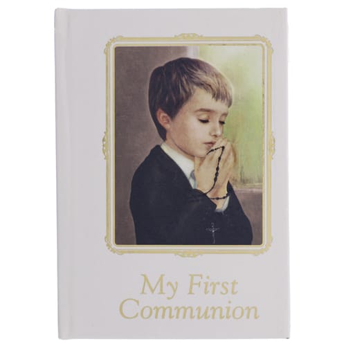 First Communion Prayer Book For Boys