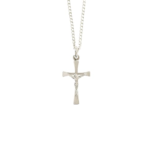 Youth SS Crucifix Necklace