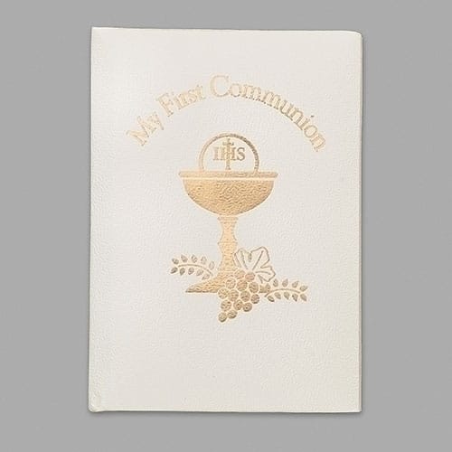 First Communion Prayer Book - White Cover