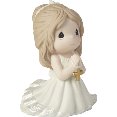 Remembrance of My First Communion Precious Moments Girl Figurine