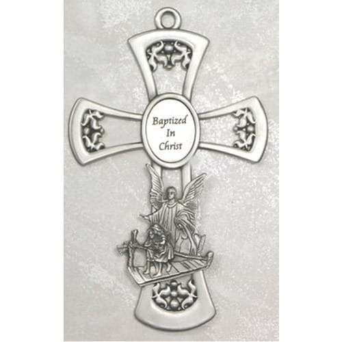 Pewter Baptism Cross