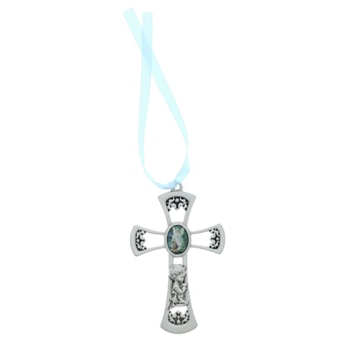 Boys Guardian Angel Crib Cross