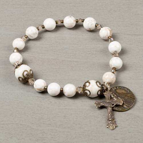 Fatima 100th Anniversary Rosary Bracelet