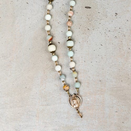 Lourdes Amazonite Necklace