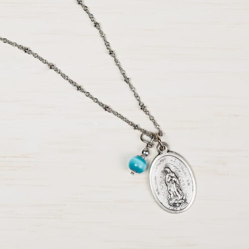 OL of Guadalupe Ball Chain Necklace