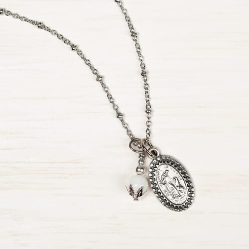 St. Francis Ball Chain Necklace