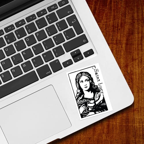 St. Lucy Stickers - Pack of 4