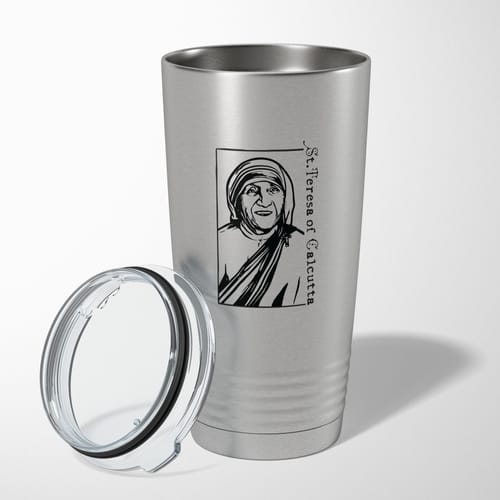 Personalized Mother Teresa 20oz Stainless Tumbler