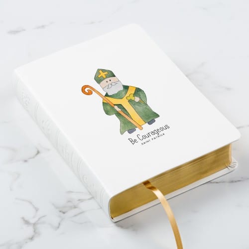 St. Patrick &quot;Be Courageous&quot; Bible