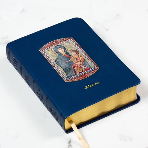 Personalized Mary Mother of the Church Bible