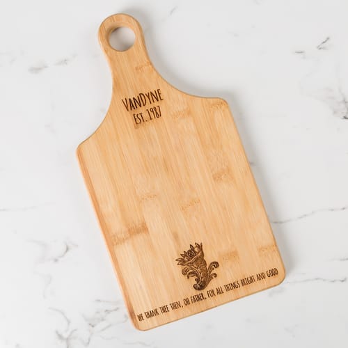 All Things Bright and Good Cutting Board