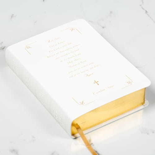 Personalized Hail Mary Bible