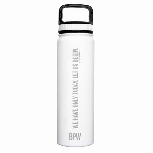 Personalized Let Us Begin Vacuum Water Bottle