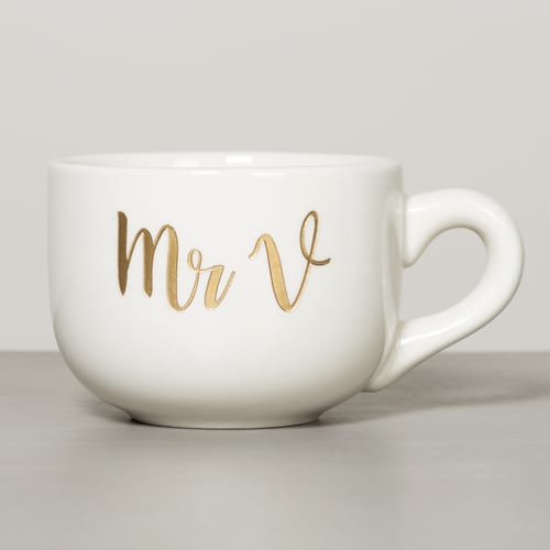 Personalized Wedding Latte Mug