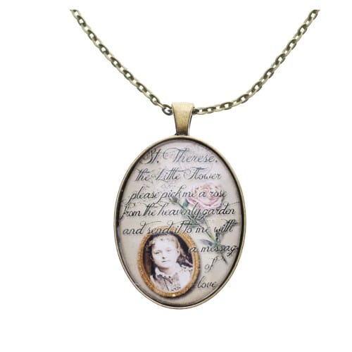 Personalized St. Therese Pendant