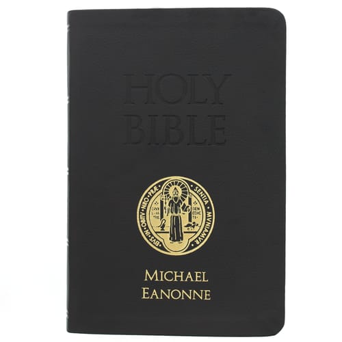 Personalized Saint Benedict Bible