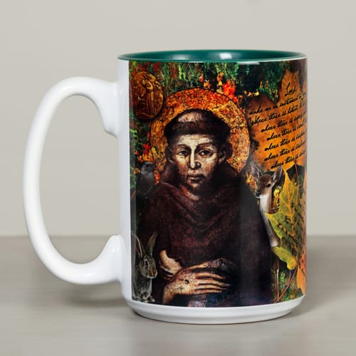 Saint Francis Story Mug