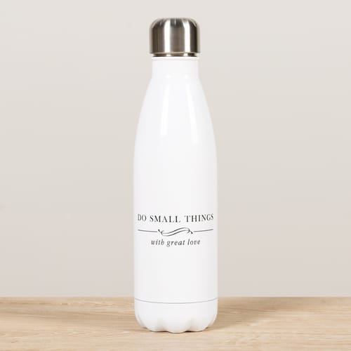 Personalized Do Small Things Water Bottle