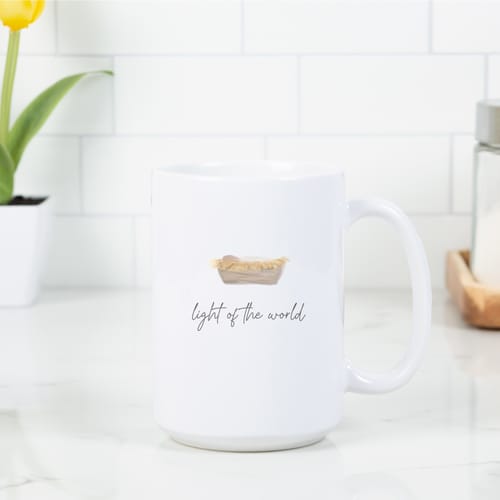Light of the World Christmas Mug