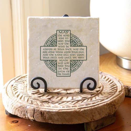 Irish Blessing Tumbled Stone