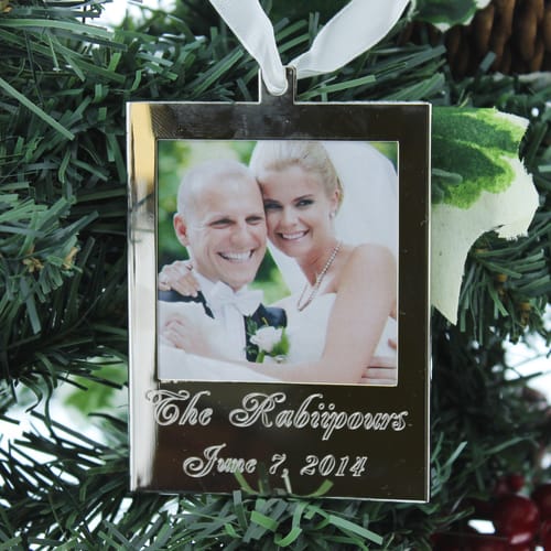 Personalized Wedding Ornament