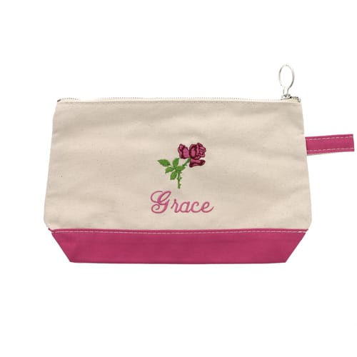 Saint Therese Little Flower Zip Pouch