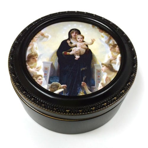 Bouguereau Queen of the Angels Keepsake Box