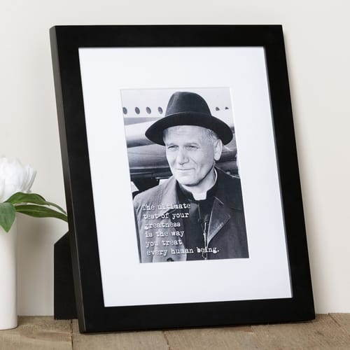 St. John Paul II Ultimate Test Framed Print