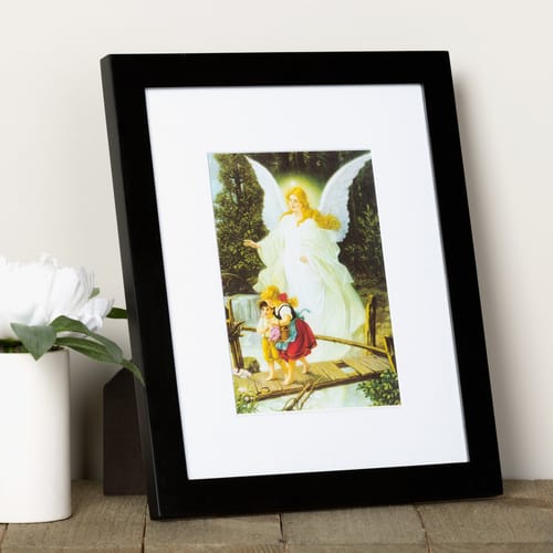 Guardian Angel Painting Framed Print